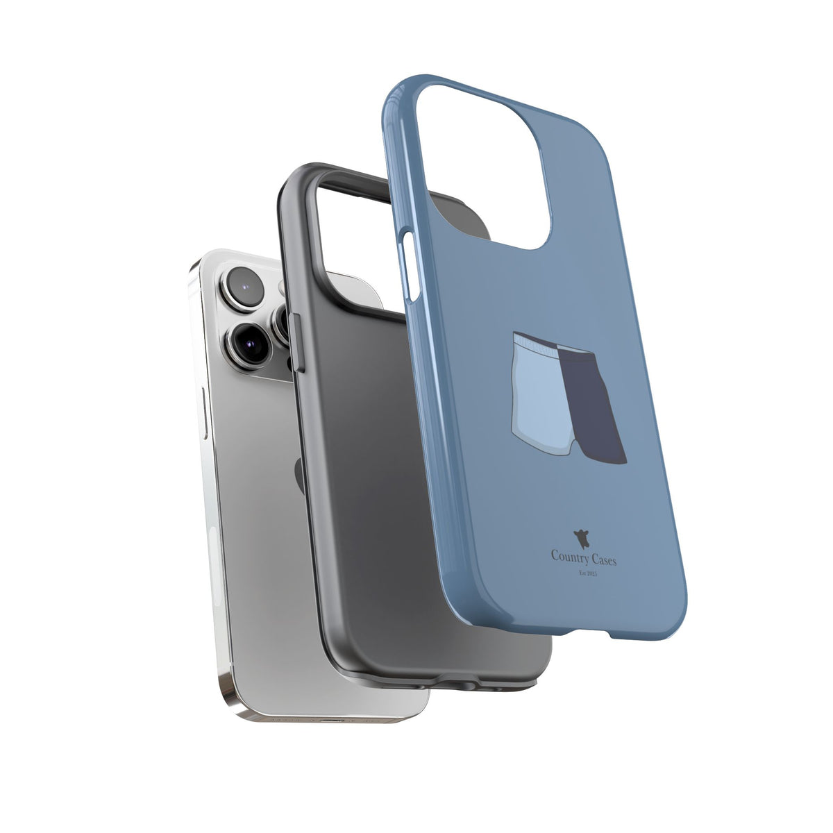 Blue Shorts Case