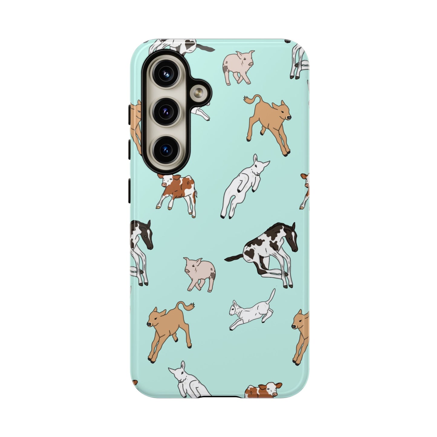 Android farmyard Freinds Blue Case