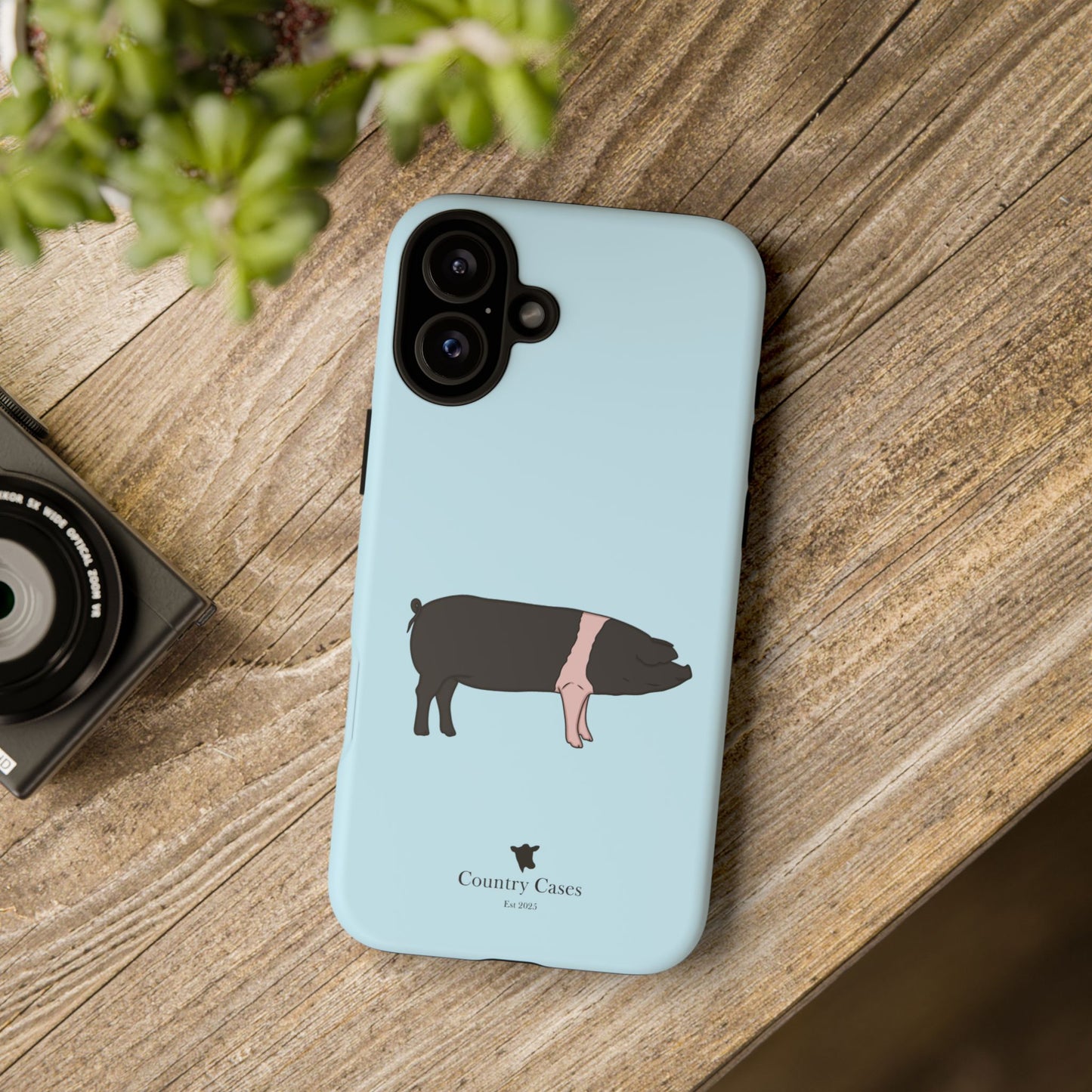 Saddleback Pig Case