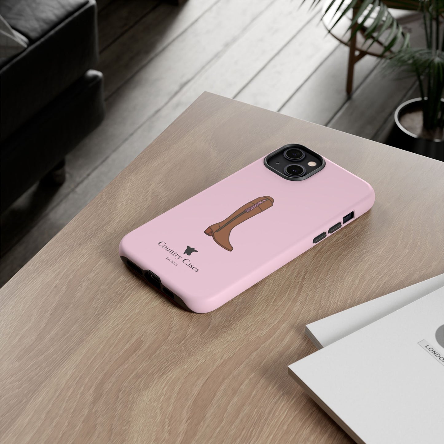Pink Boot Case