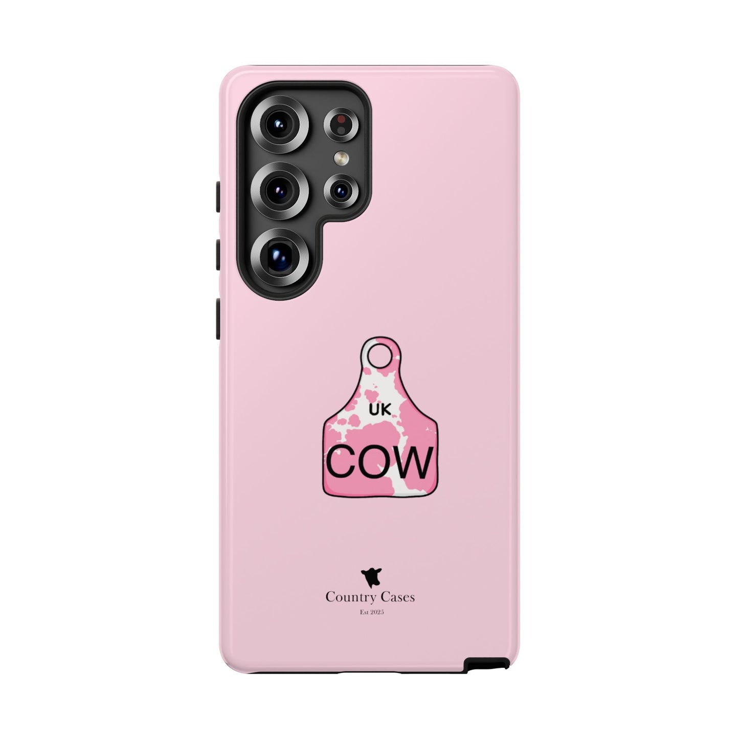 Android pink ear tag case