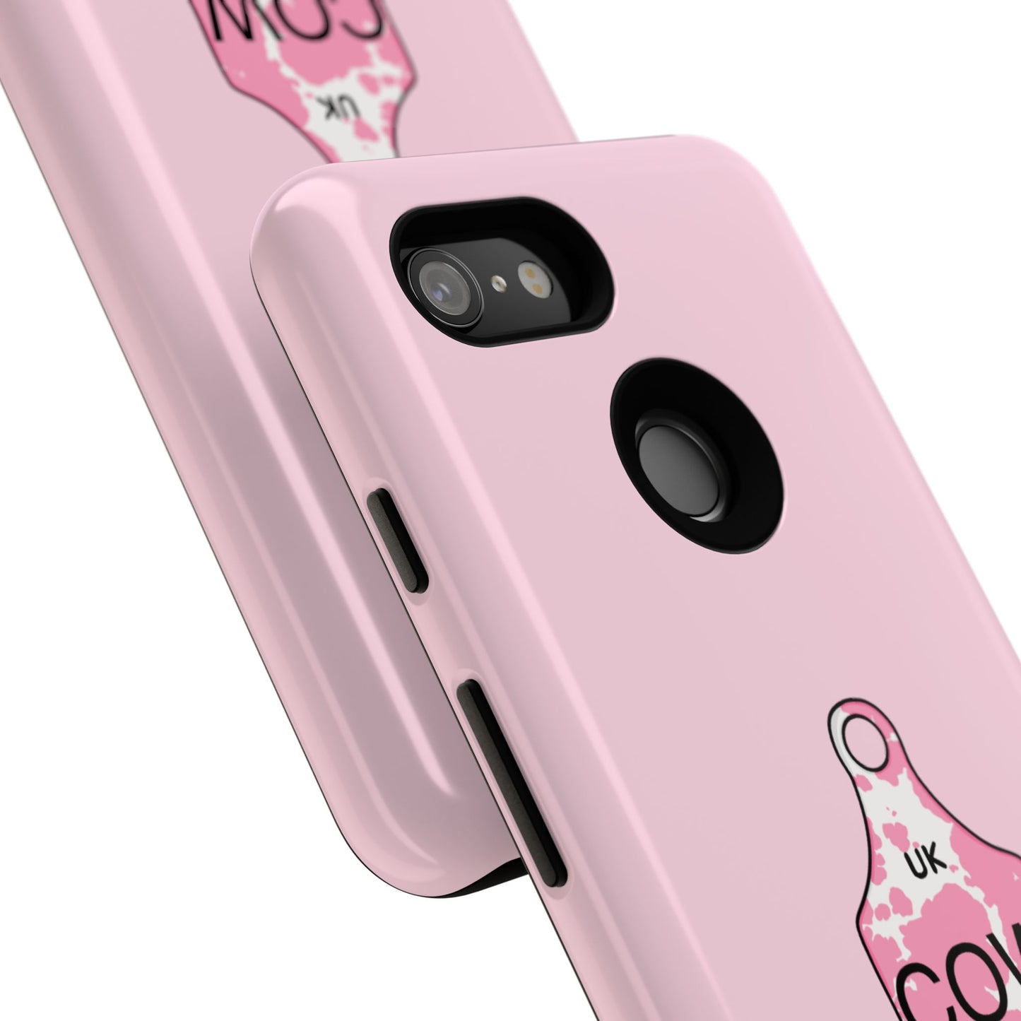 Android pink ear tag case