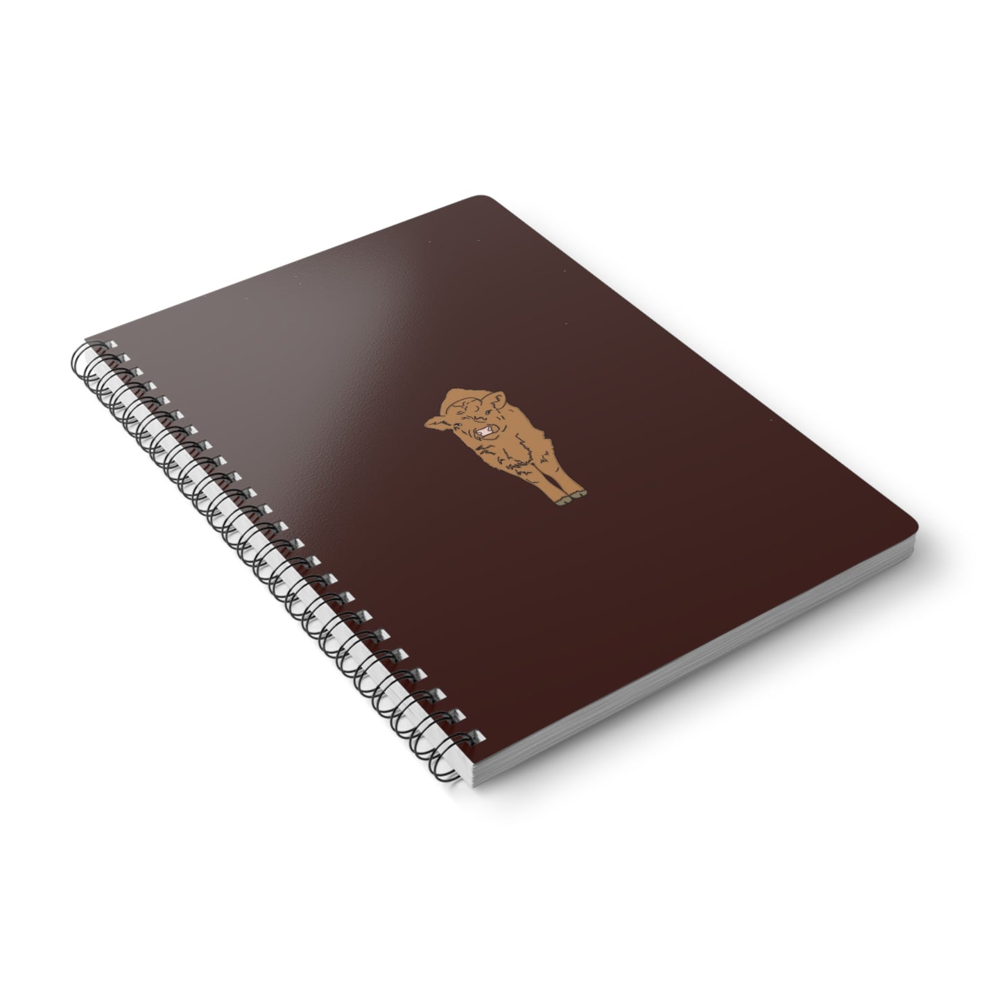 Mini highland cow notebook !