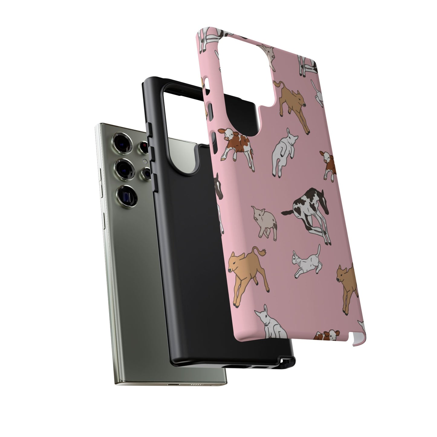 Android Farmyard Friends Pink Case
