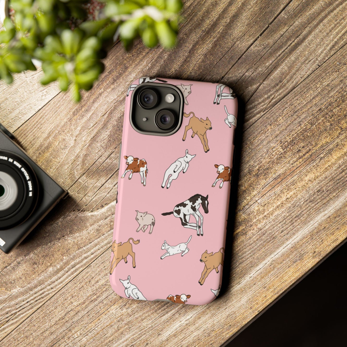 Farmyard Friends Pink Case