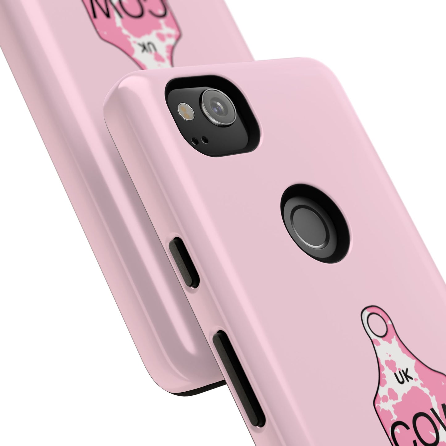 Android pink ear tag case