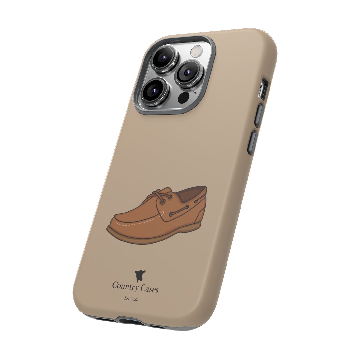 Classic boat shoe phone case
