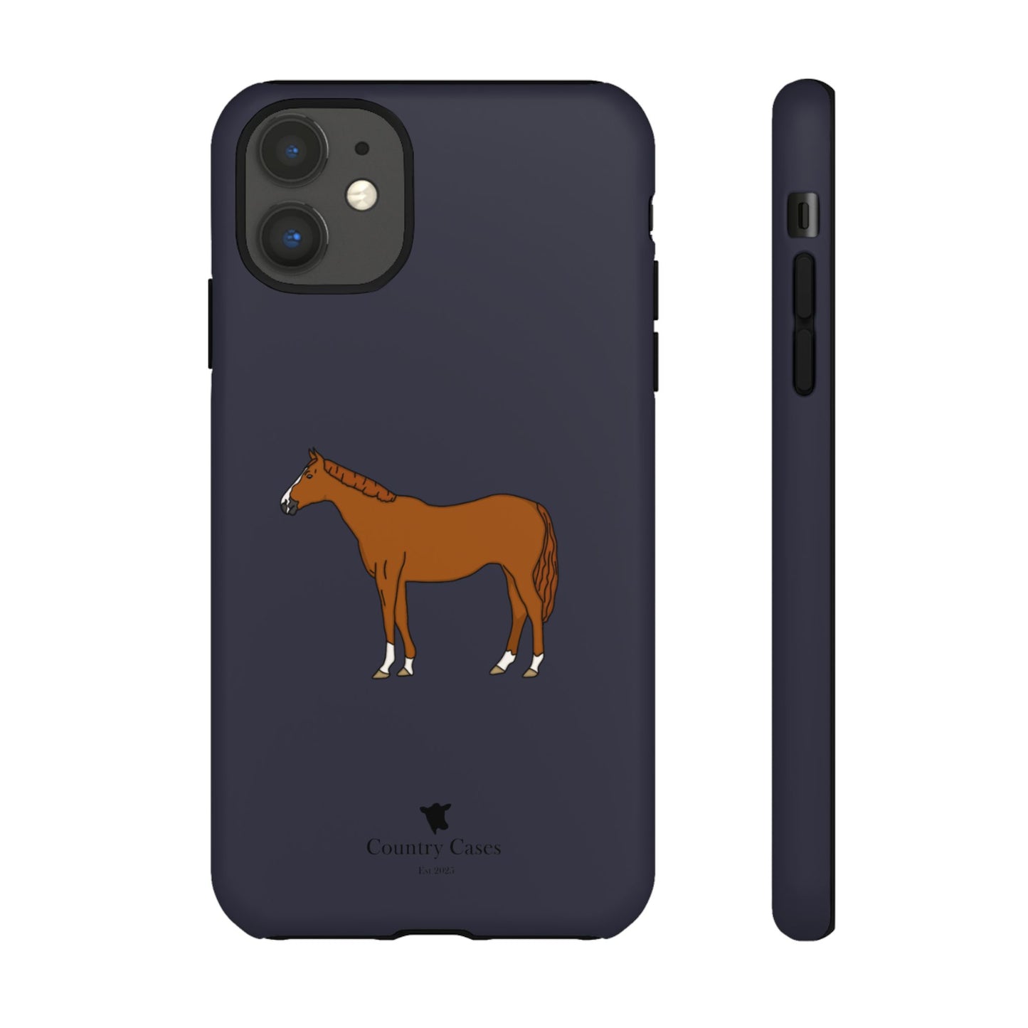 Chestnut horse case