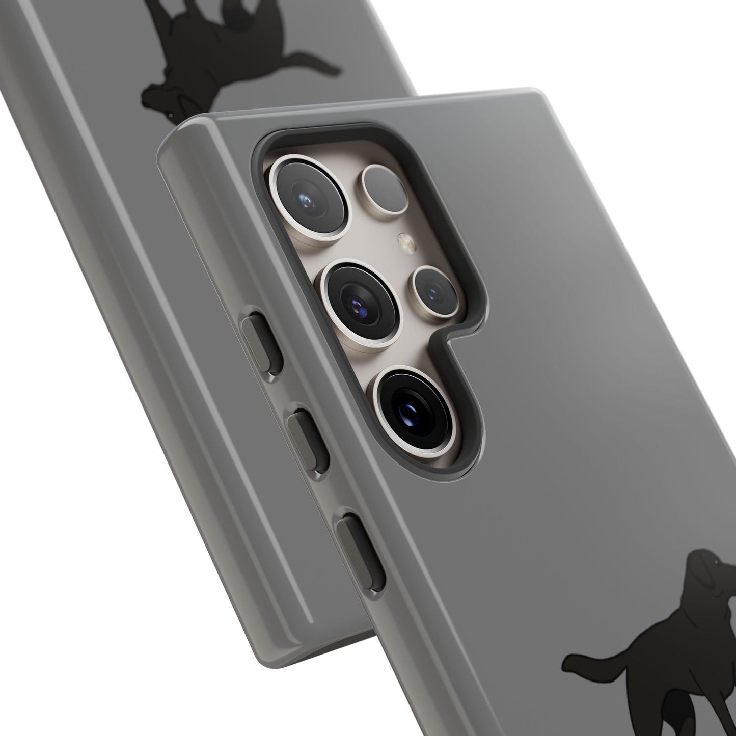 Android black Labrador case