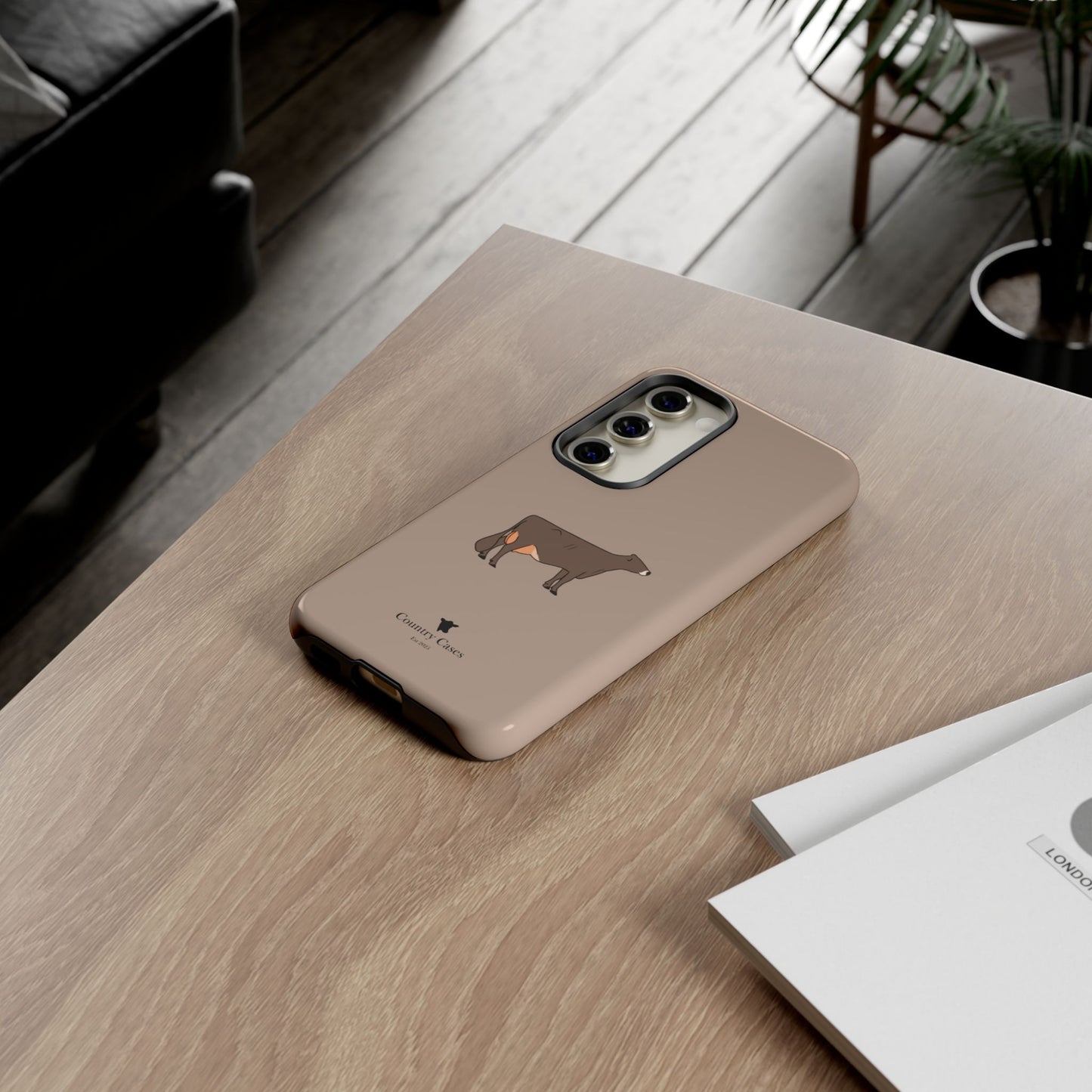Android brown Swiss case