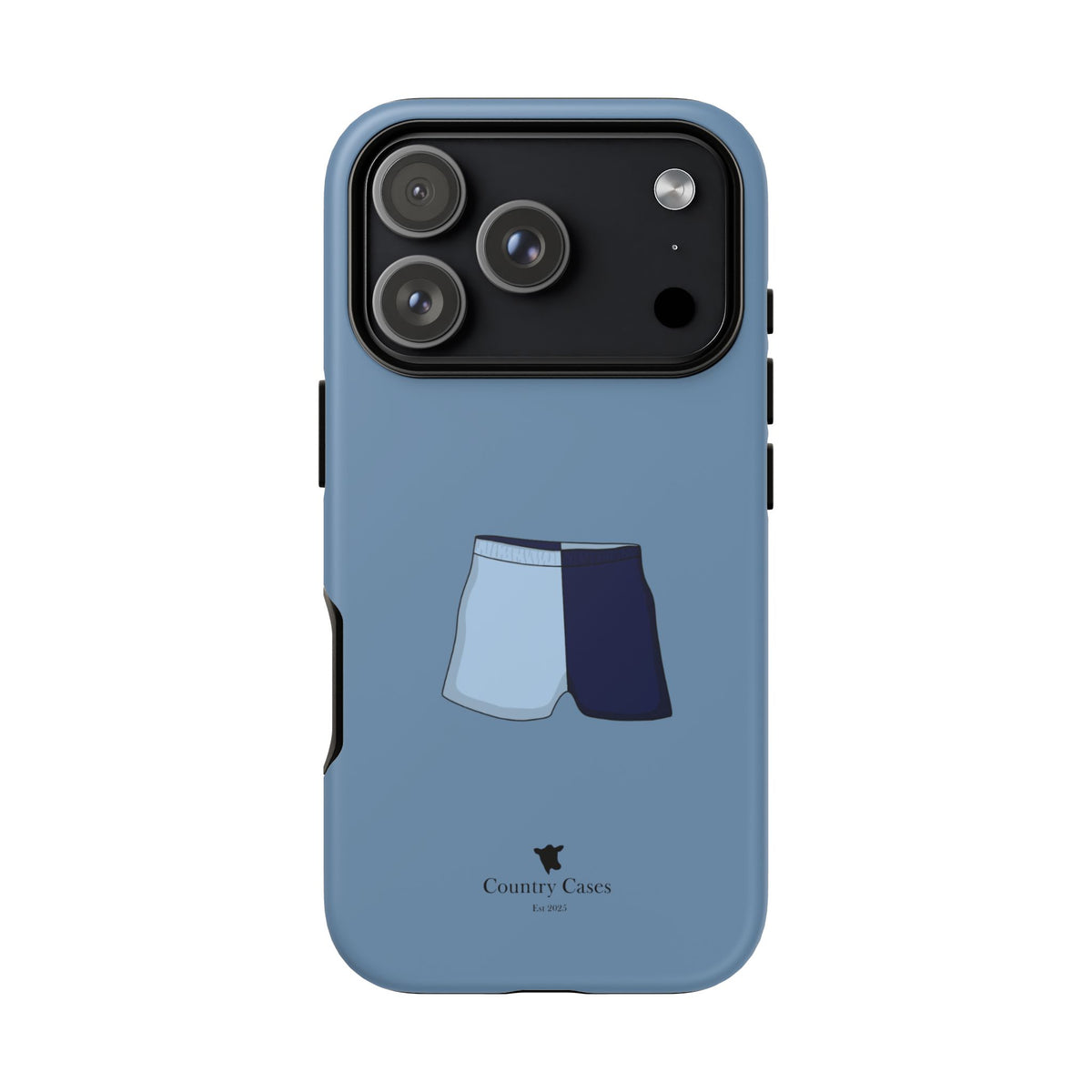 Blue Shorts Case