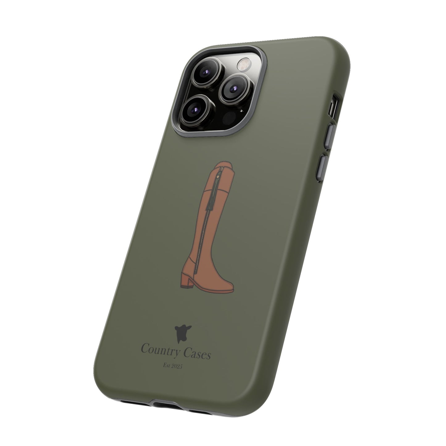 Green country boot case