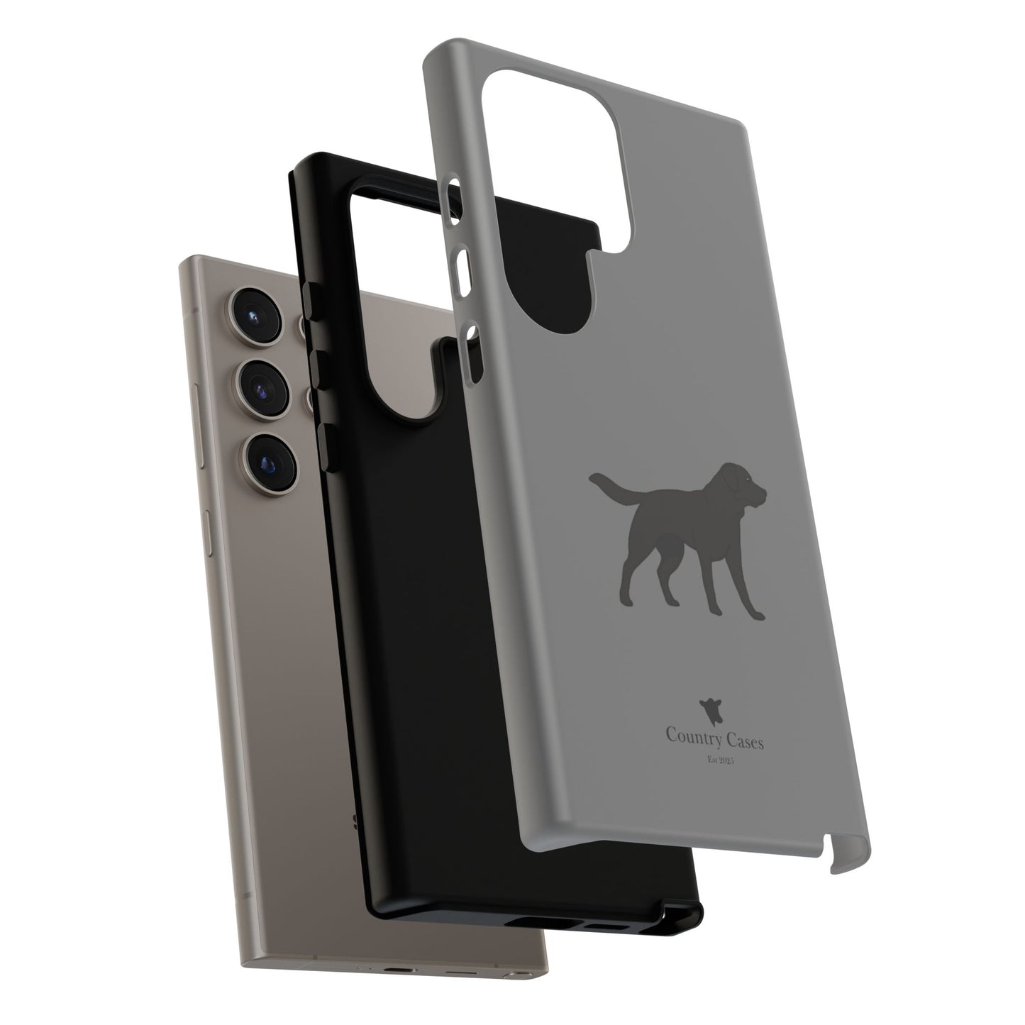 Android black Labrador case