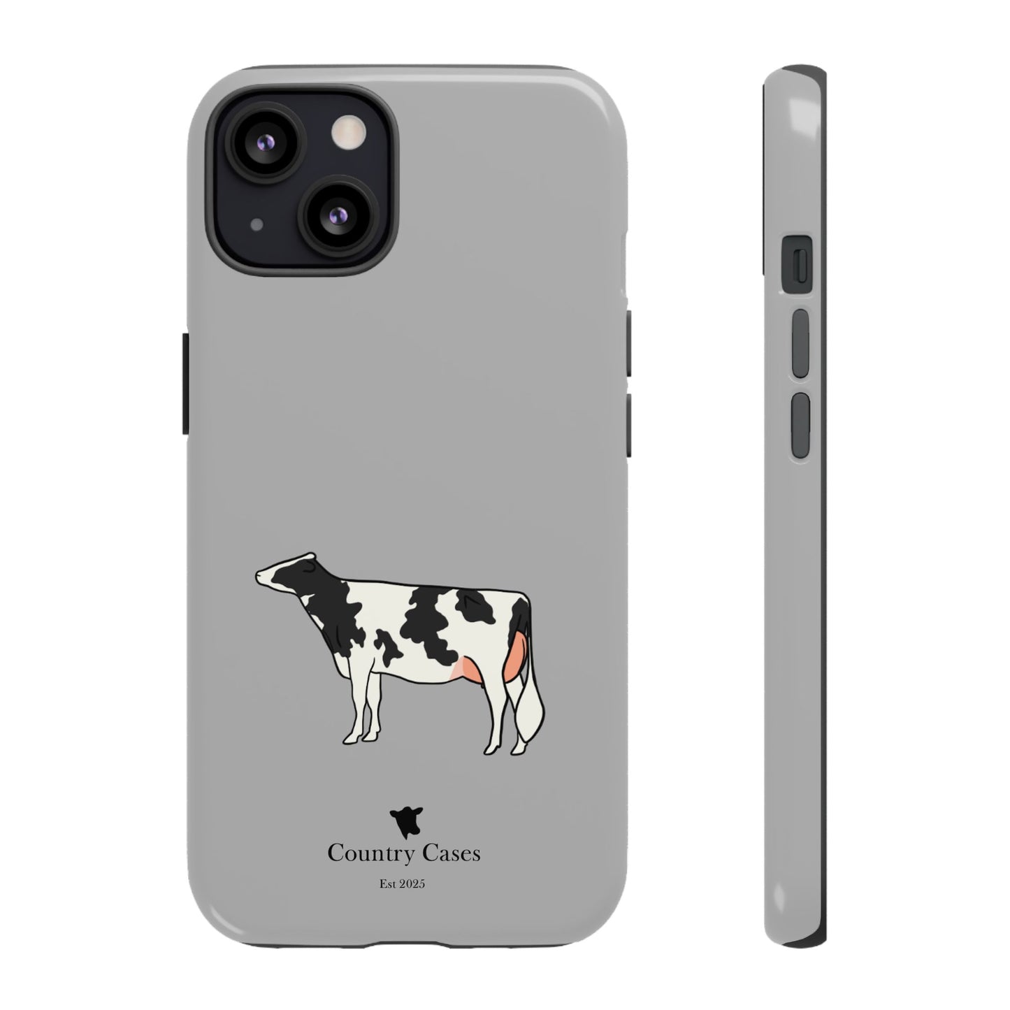 Black and white Holstein case