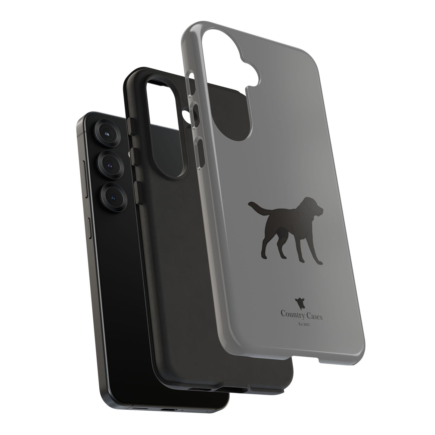 Android black Labrador case