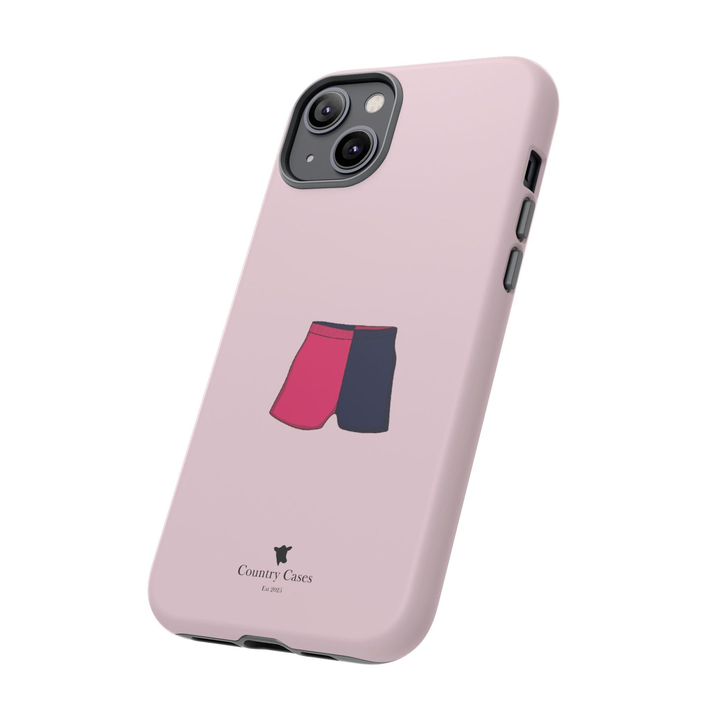Two toned short phone case