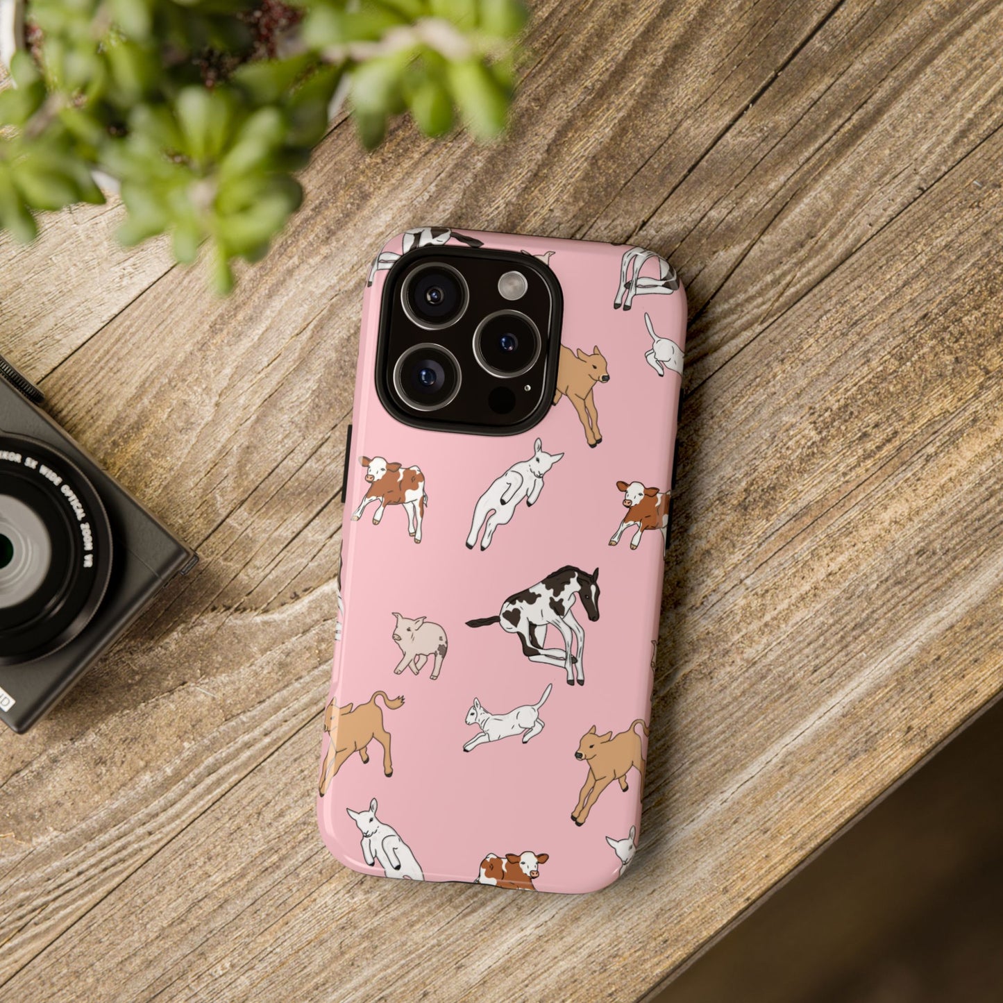 Farmyard Friends Pink Case