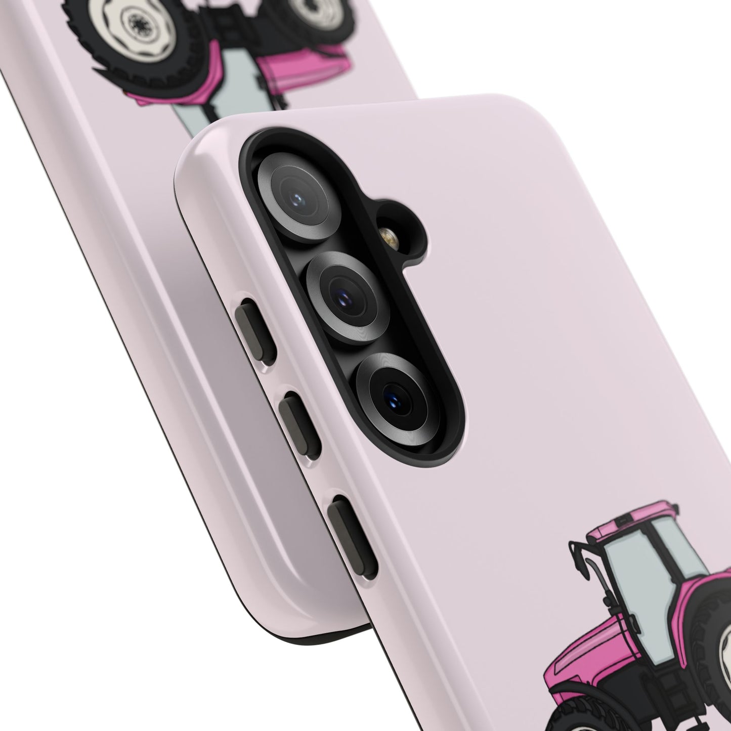 Android pink tractor case