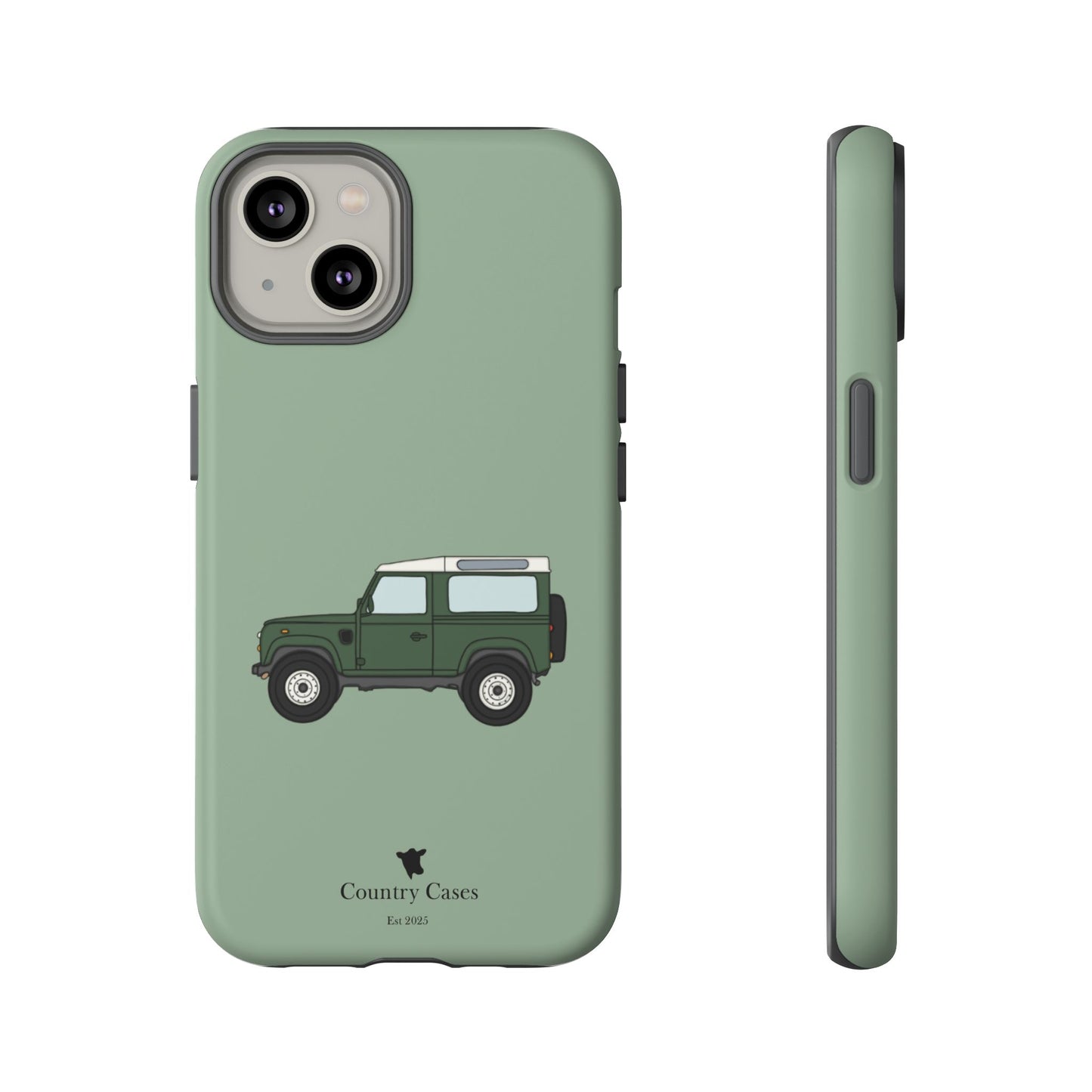 Green landy phone case
