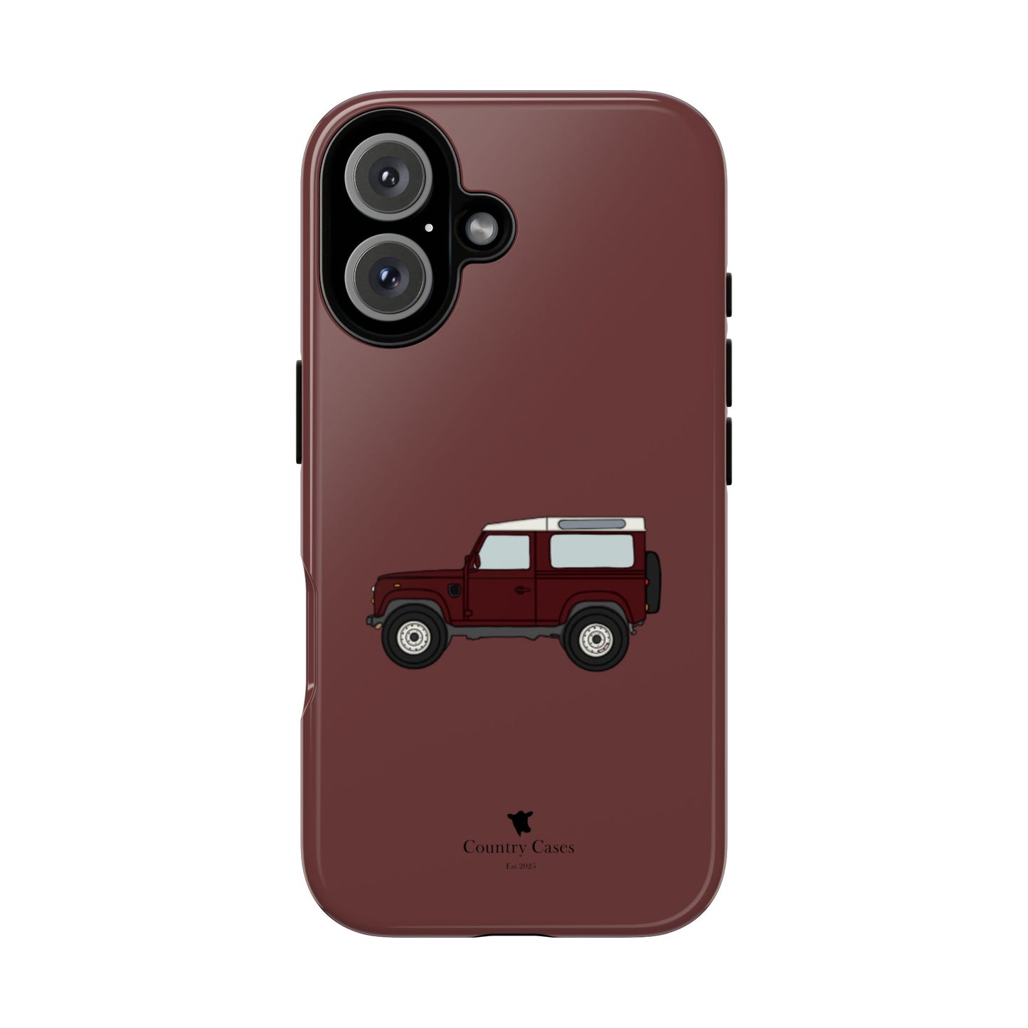 Berry red landy case