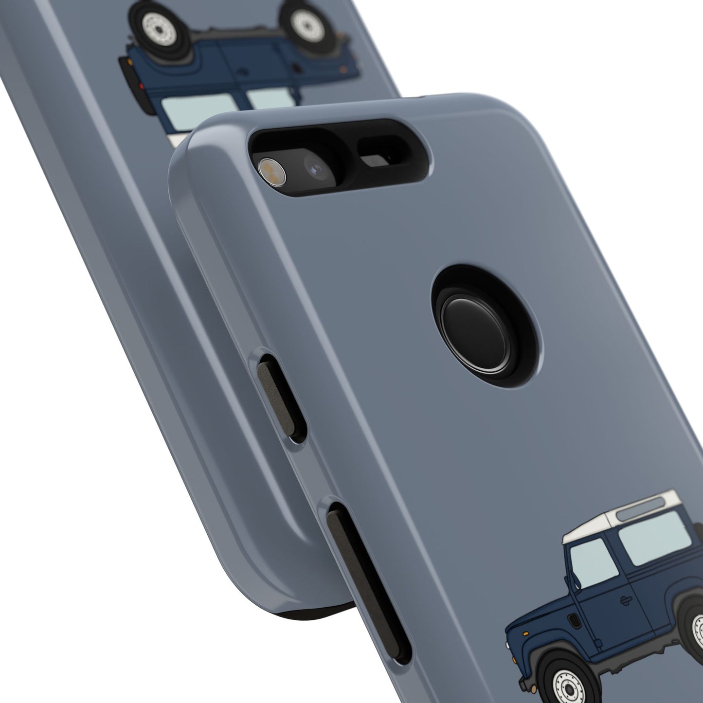 Android blue landy phone case