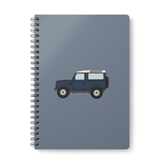 Blue landy notebook