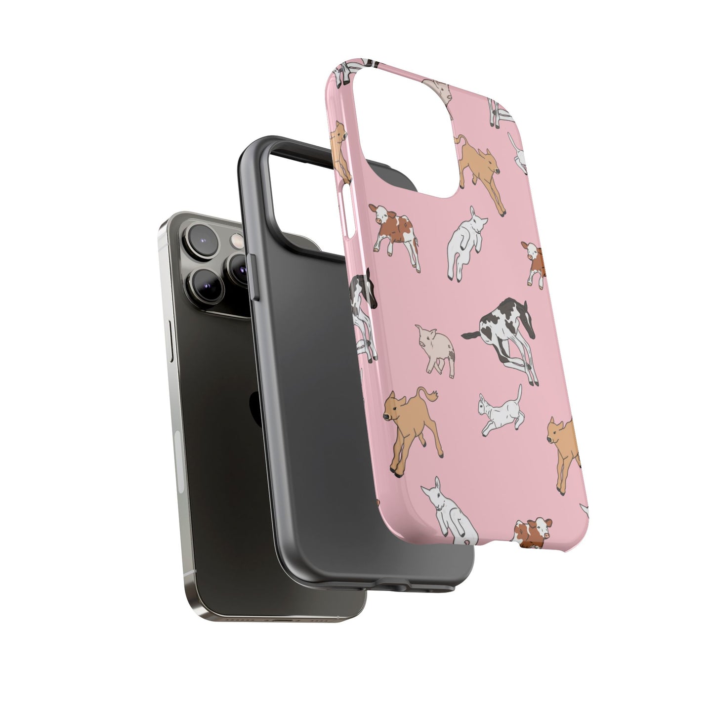 Farmyard Friends Pink Case