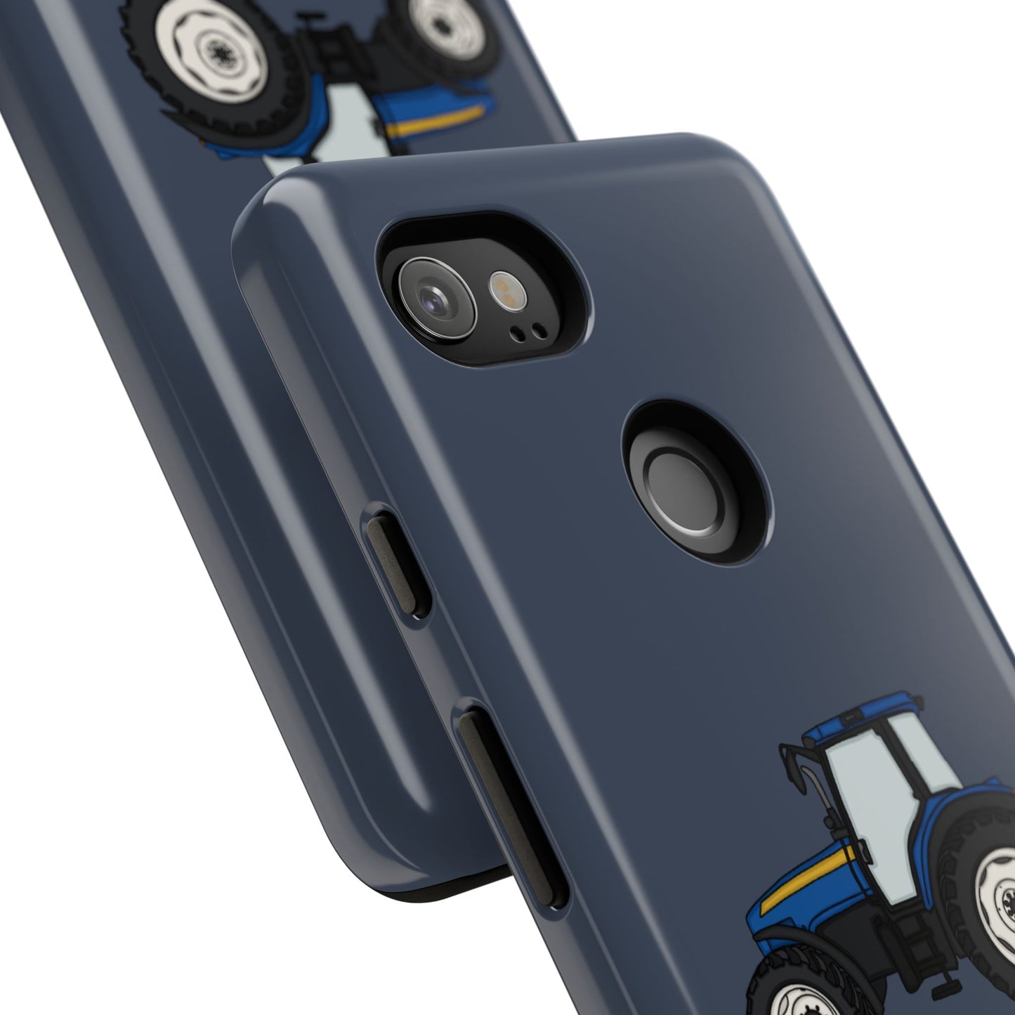 Android blue tractor case