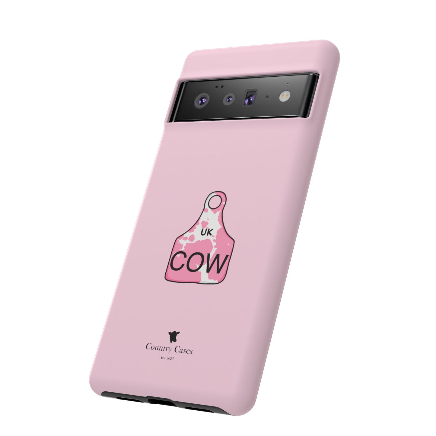 Android pink ear tag case