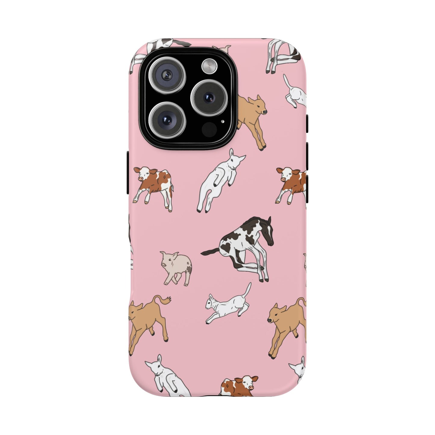 Farmyard Friends Pink Case
