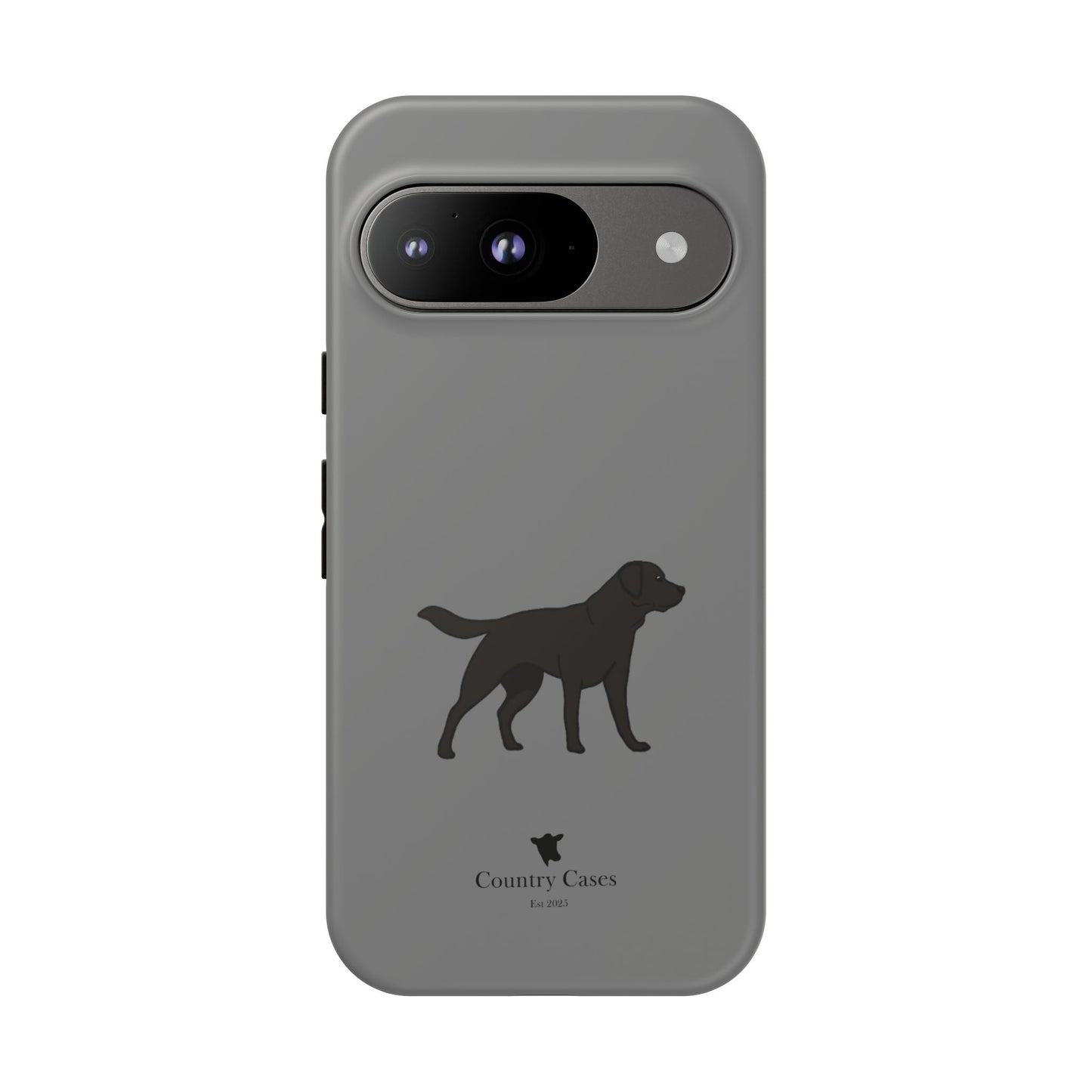 Android black Labrador case