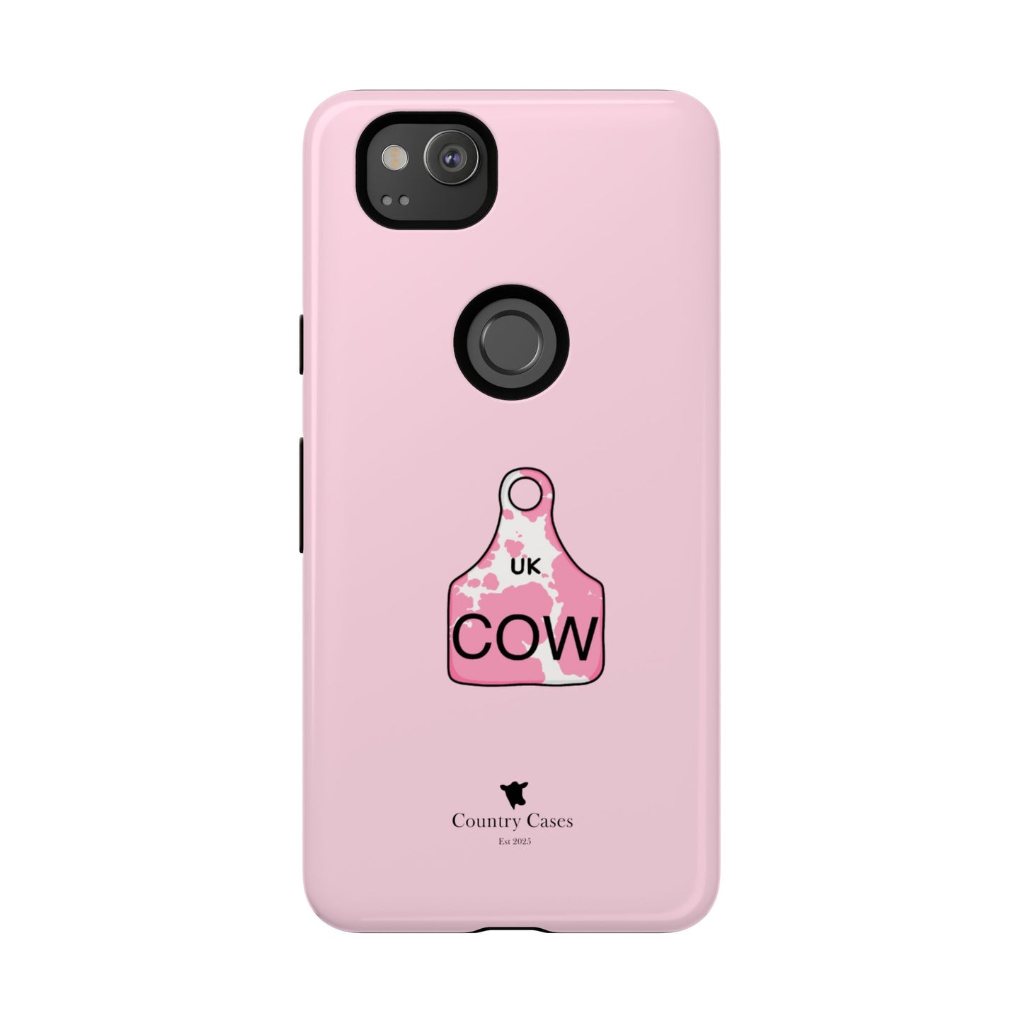 Android pink ear tag case