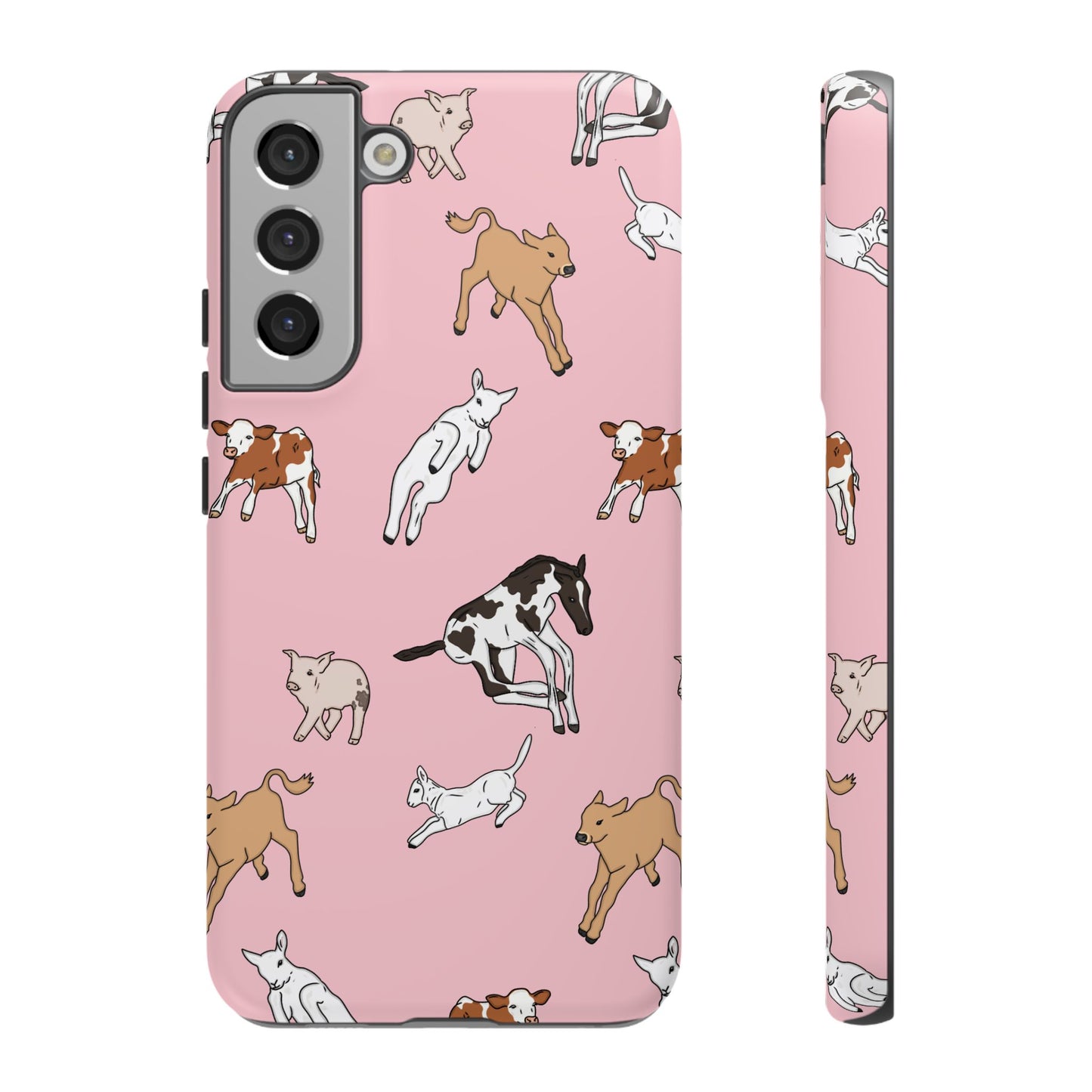 Android Farmyard Friends Pink Case
