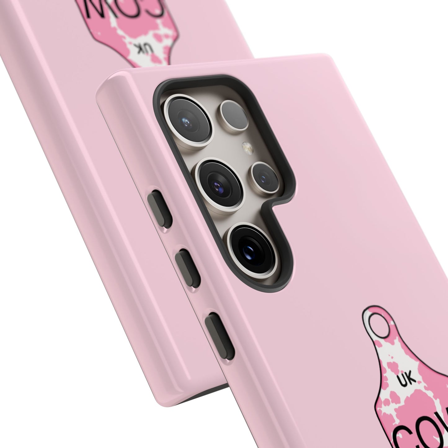Android pink ear tag case