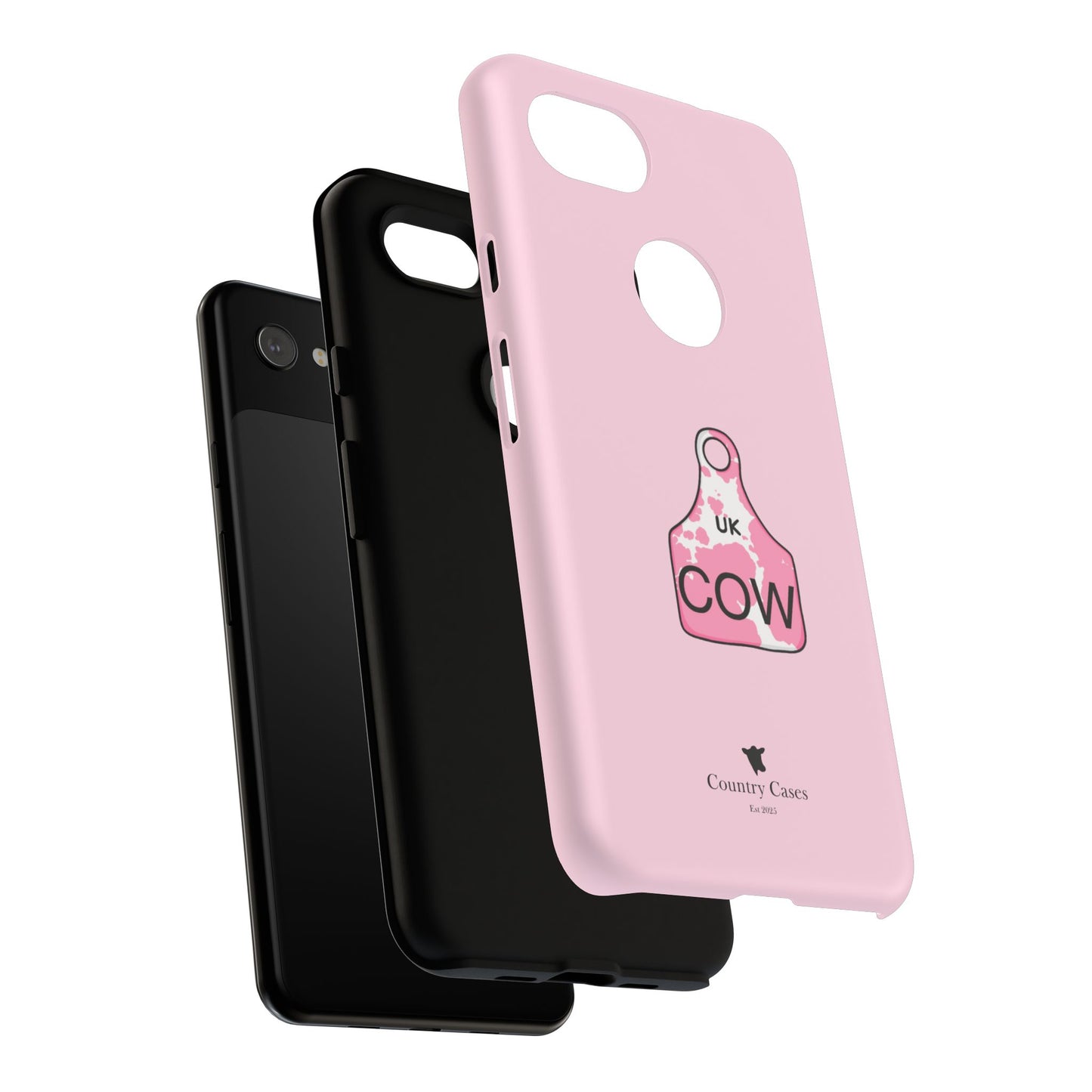 Android pink ear tag case