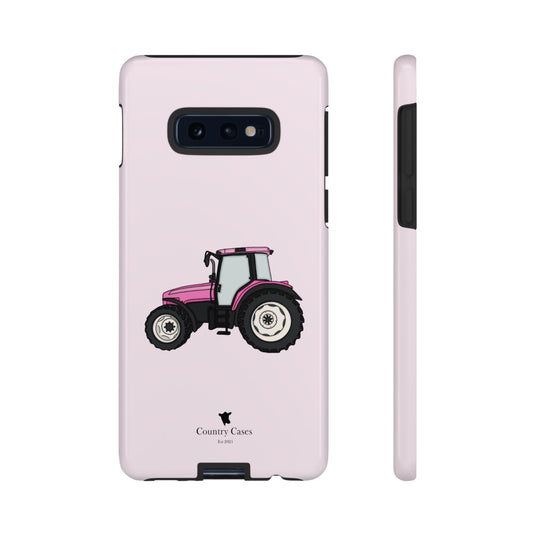 Android pink tractor case