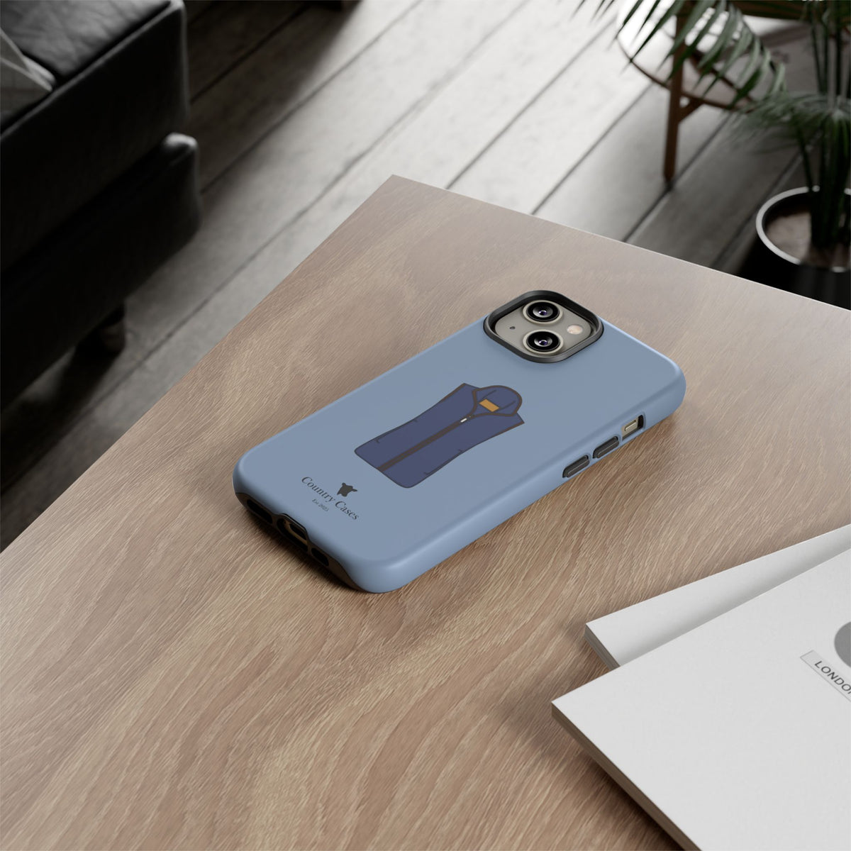 Blue Fleece Case