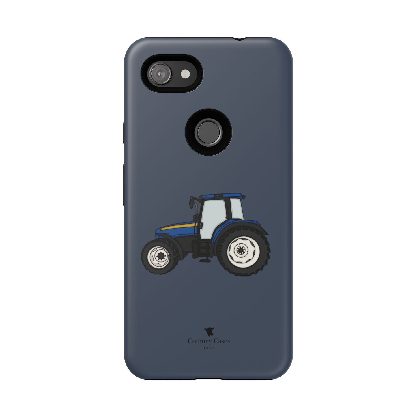 Android blue tractor case