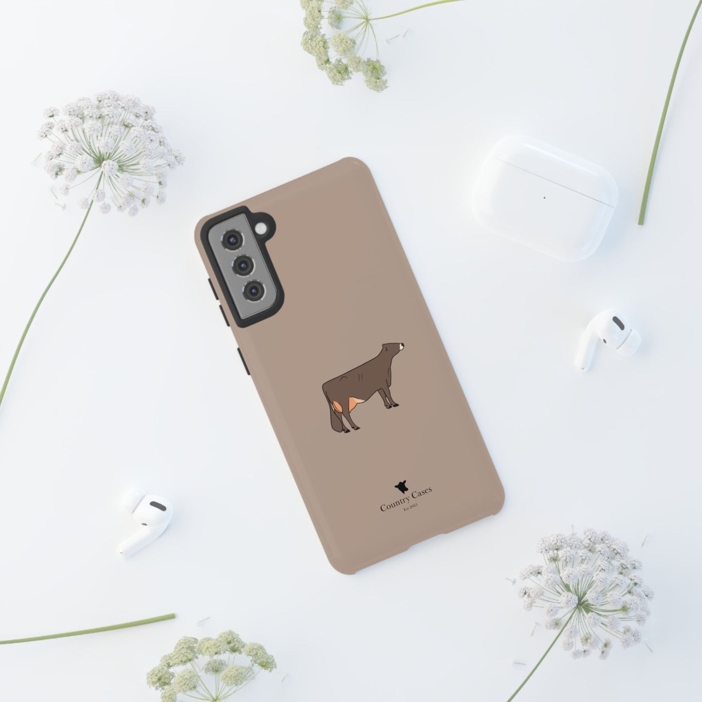 Android brown Swiss case