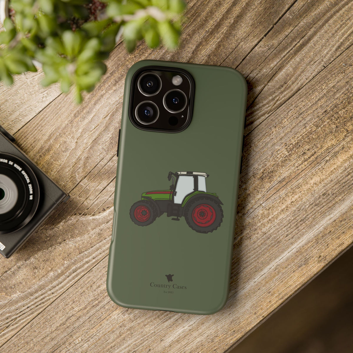 Green Tractor Case