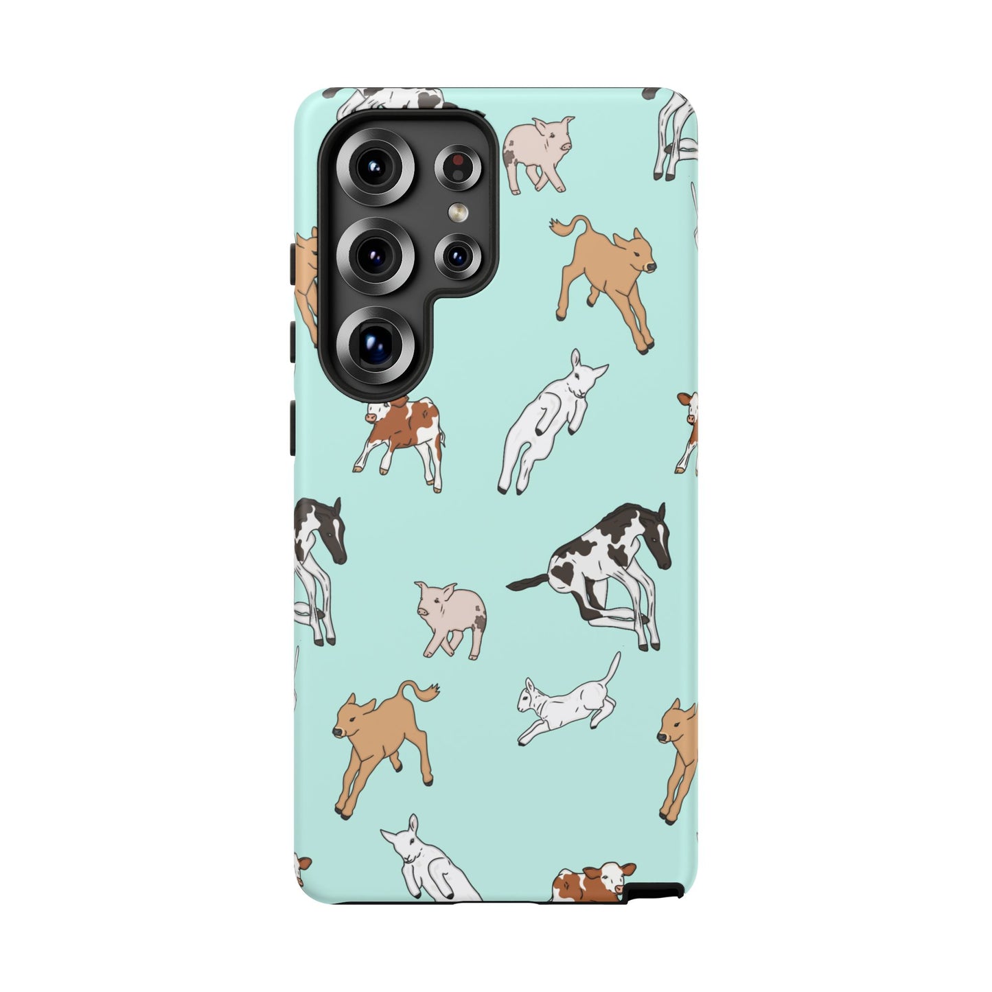 Android farmyard Freinds Blue Case