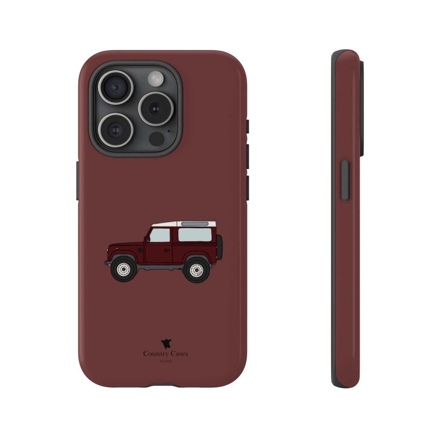 Berry red landy case