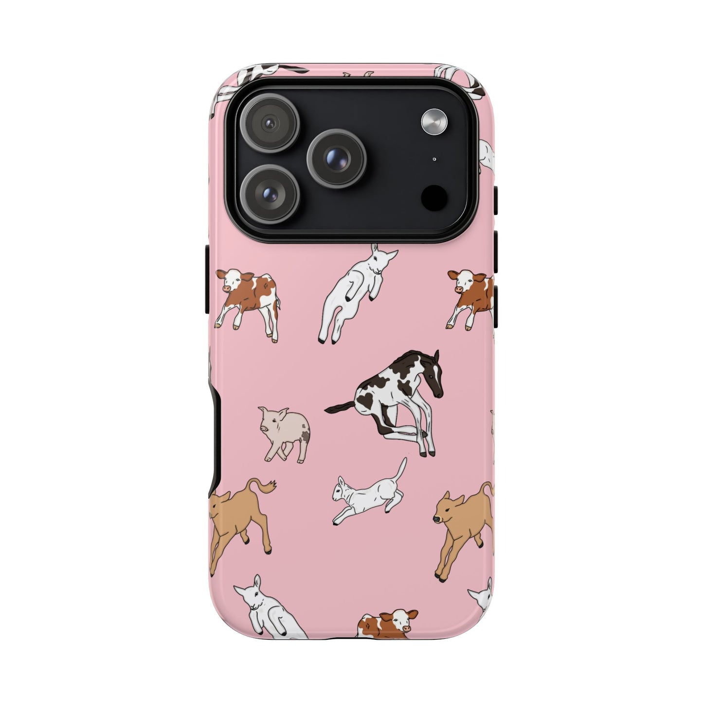 Farmyard Friends Pink Case