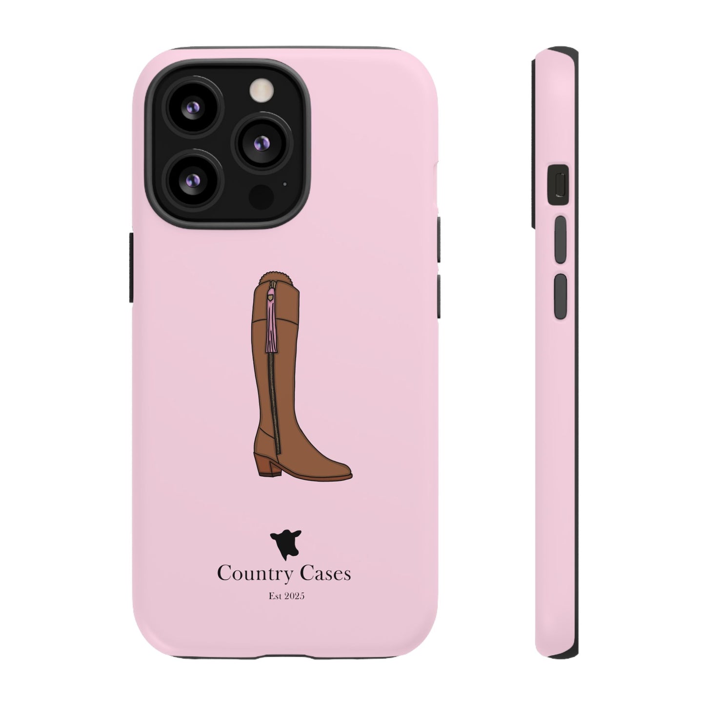 Pink Boot Case