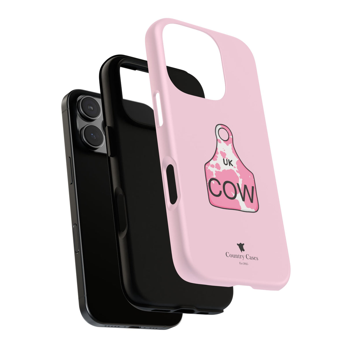 Pink Ear Tag Case