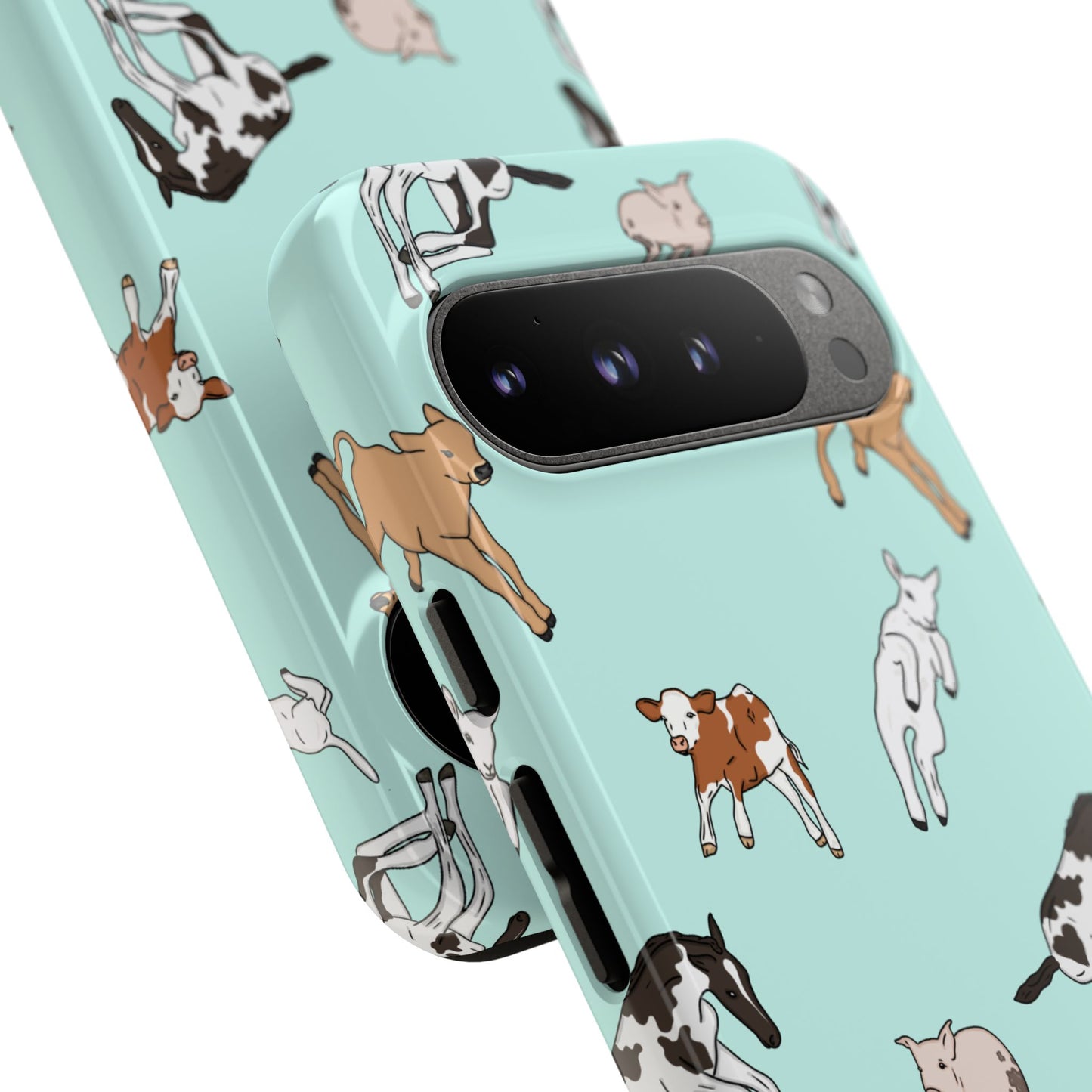 Android farmyard Freinds Blue Case