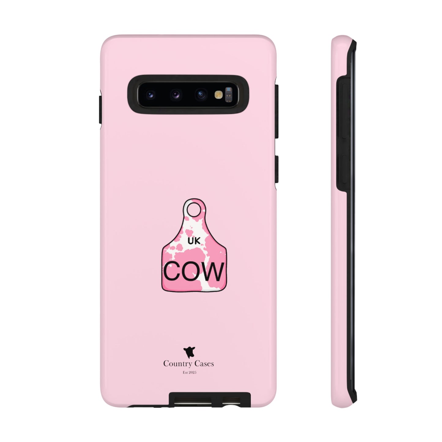 Android pink ear tag case