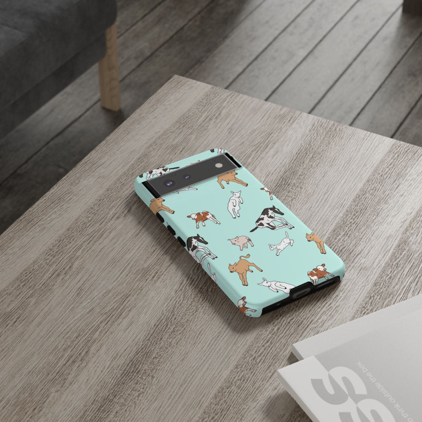 Android farmyard Freinds Blue Case