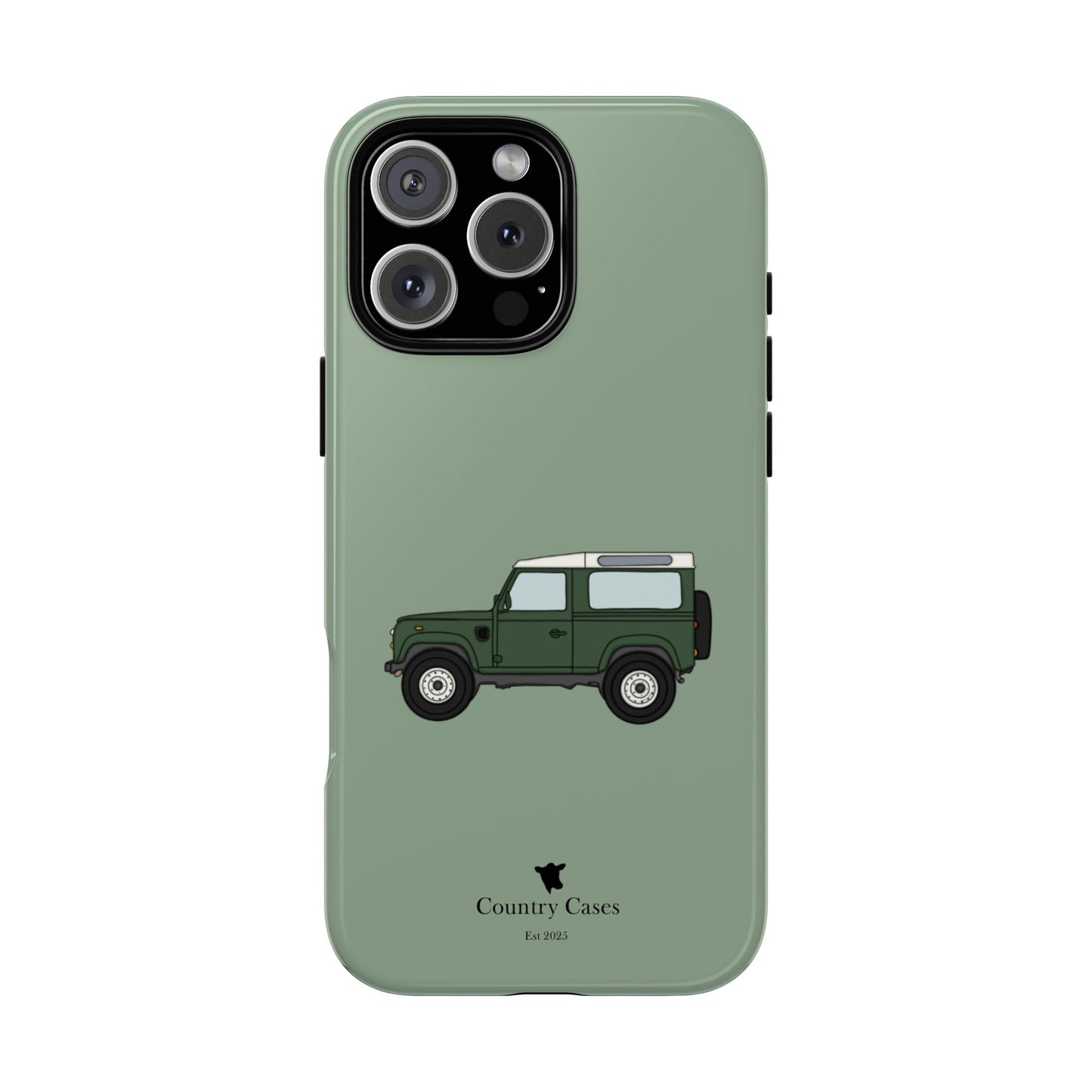 Green landy phone case