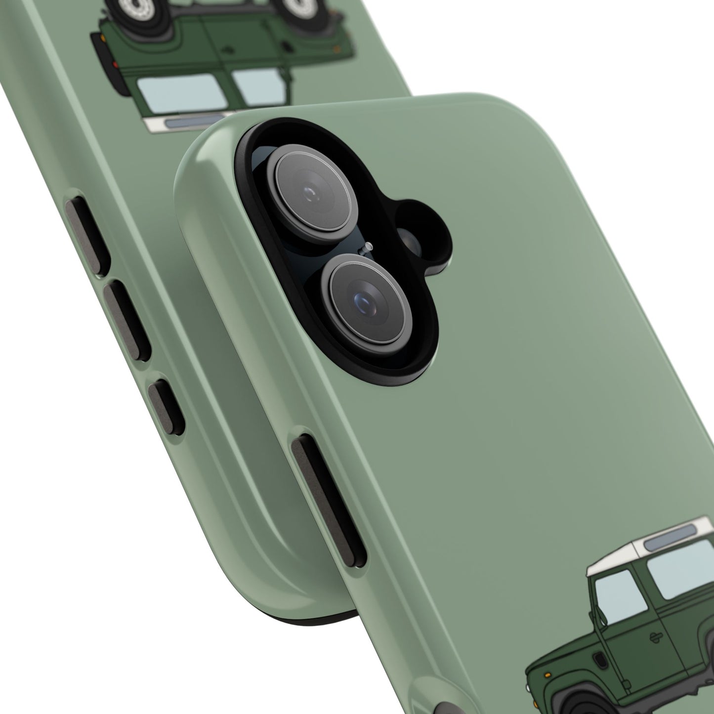 Green landy phone case